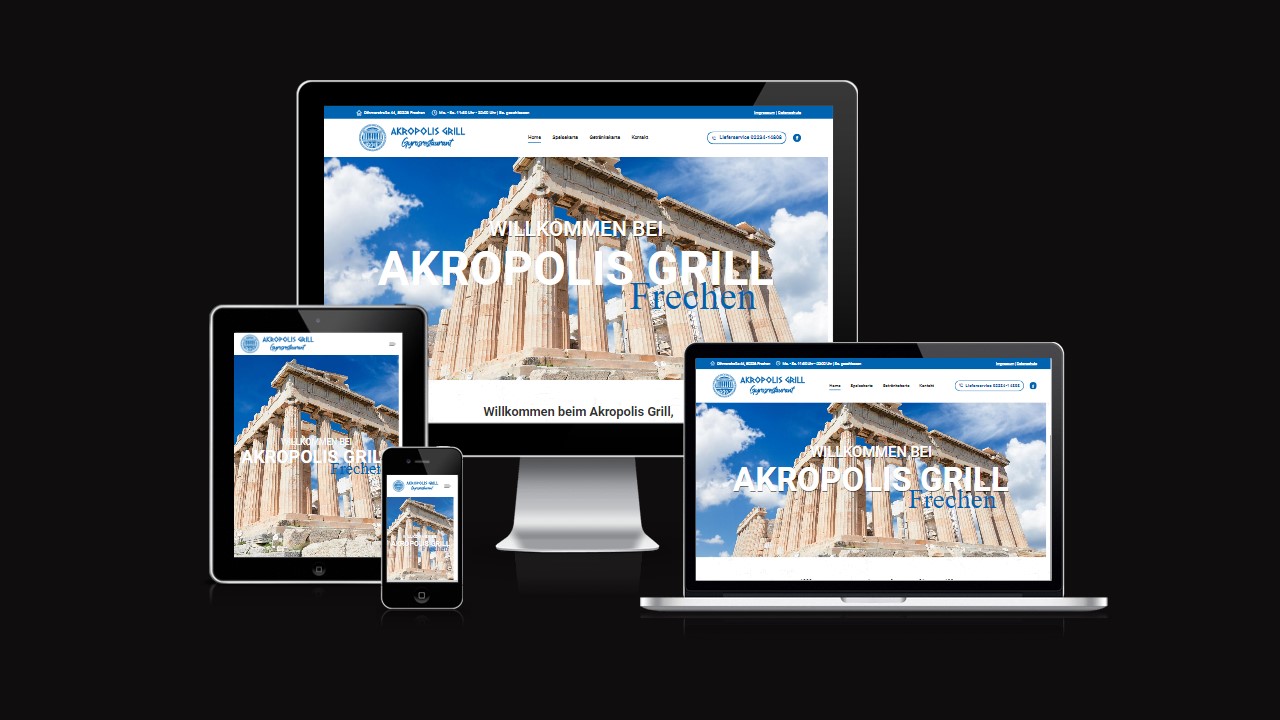 Akropolis Grill Frechen, Website mieten