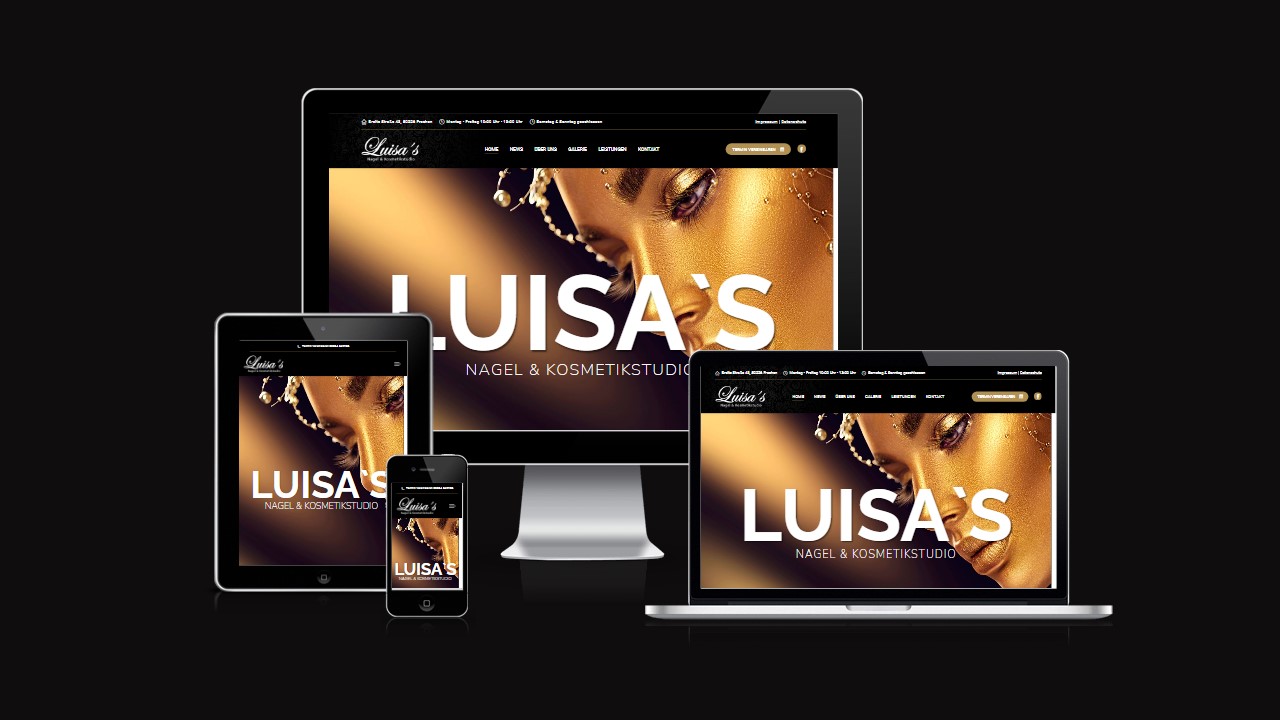 Nagelstudio Luisa Frechen, Website mieten